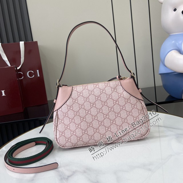 Gucci專櫃古馳最新款Emblem系列小號肩背包 jh2622型號：815218
